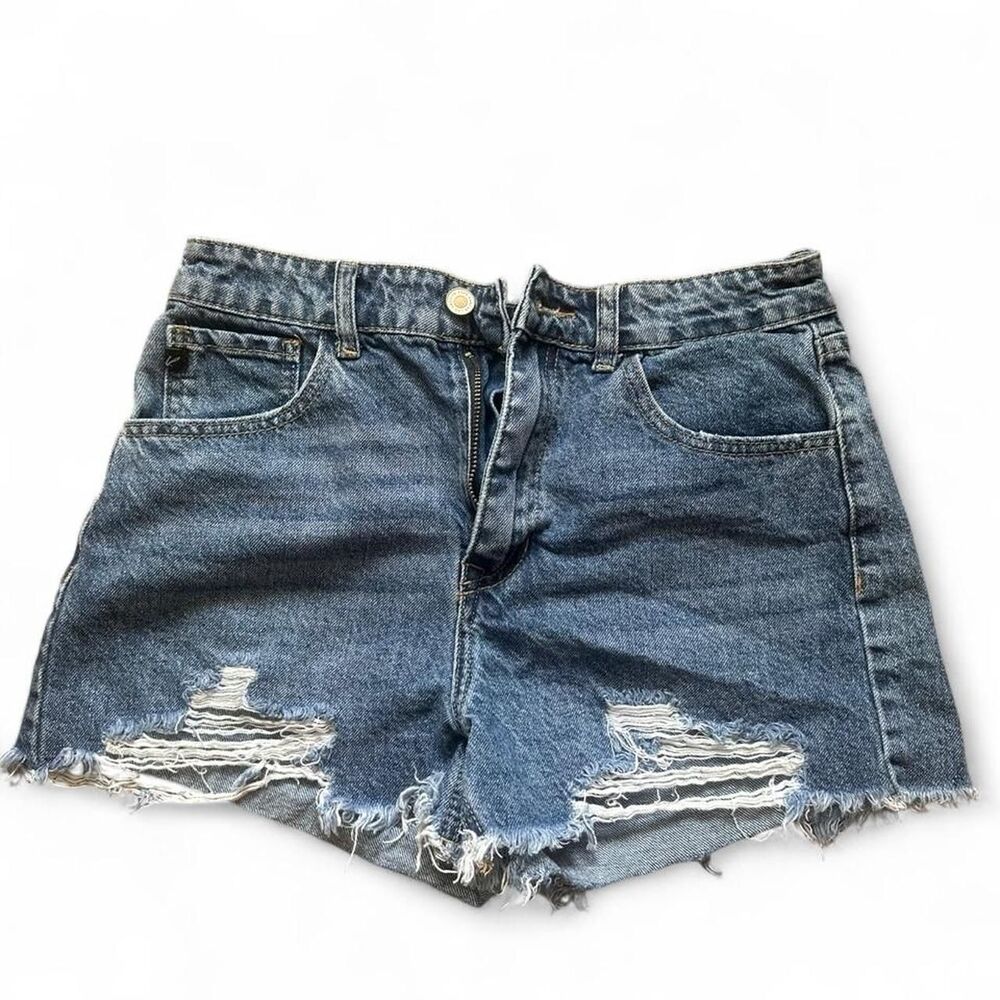 Kancan Women's Blue and Navy Shorts